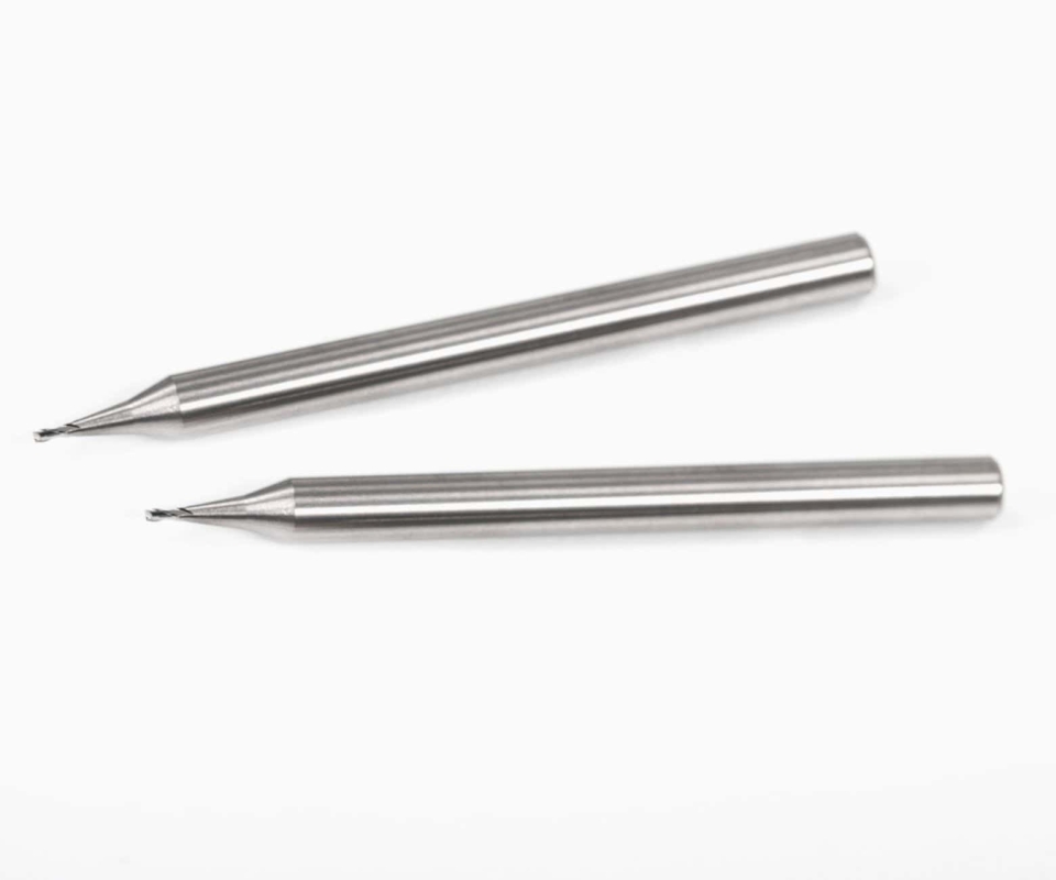 Фреза концевая фреза квадратного сечения микродиаметра для алюминия HRC60