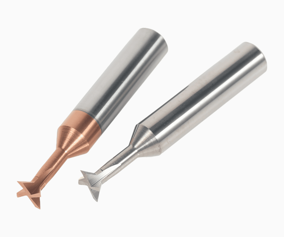 Фреза концевая "Ласточкин хвост" HRC55