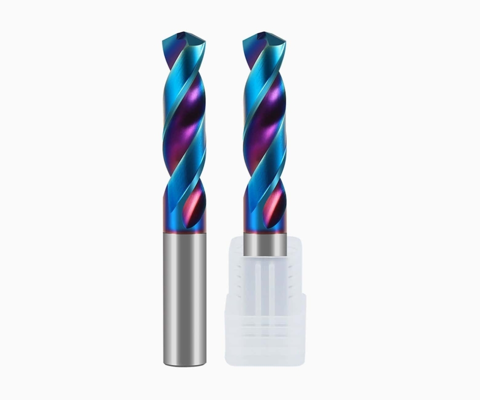 Сверло спиральное твердосплавное для стали HRC55