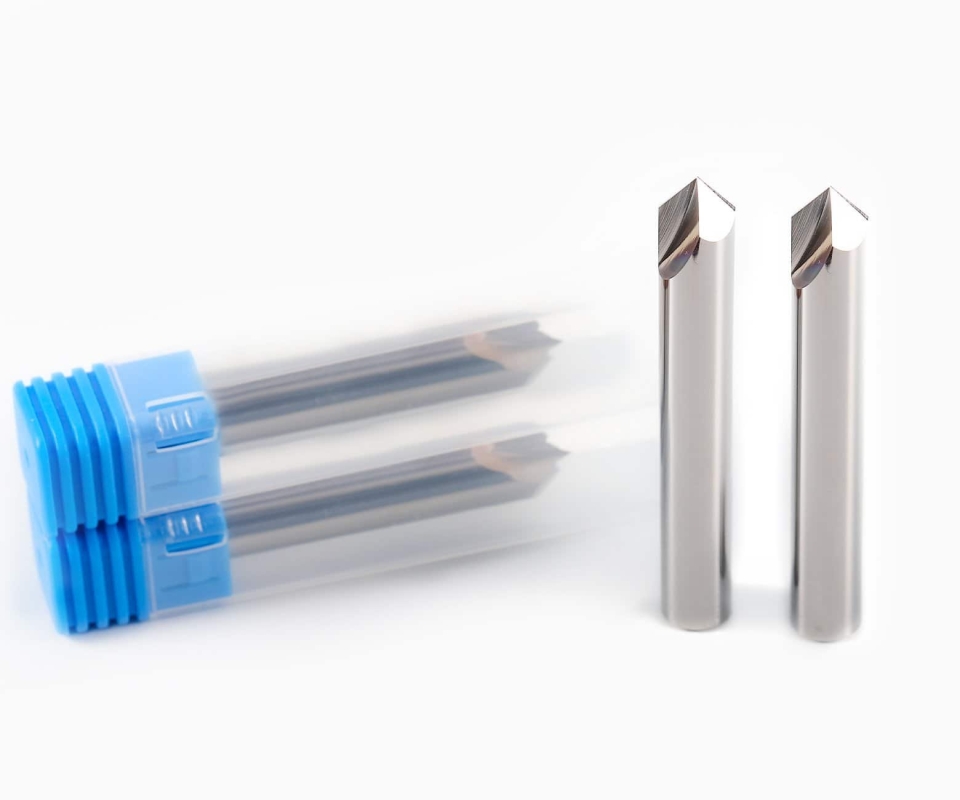 Фреза концевая фасочная для аллюминия HRC55