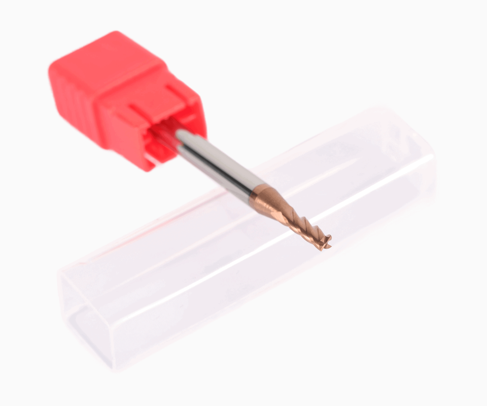 Фреза квадратная концевая 4 зуба HRC55