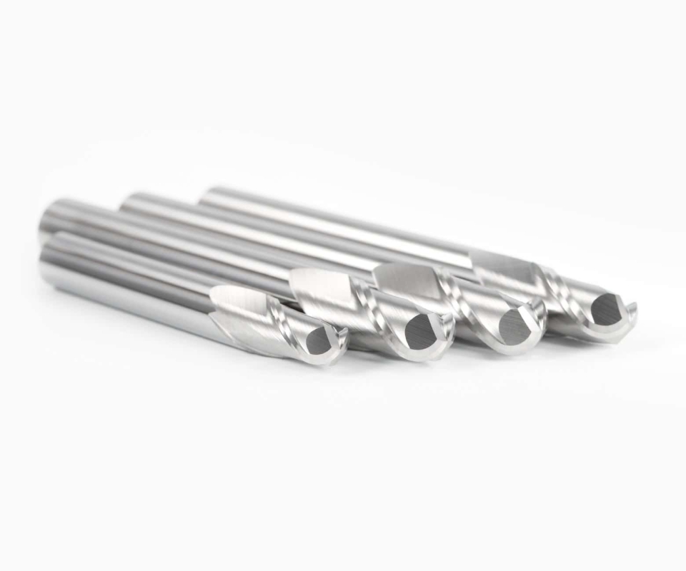 Фреза шаровая концевая для аллюминия HRC55