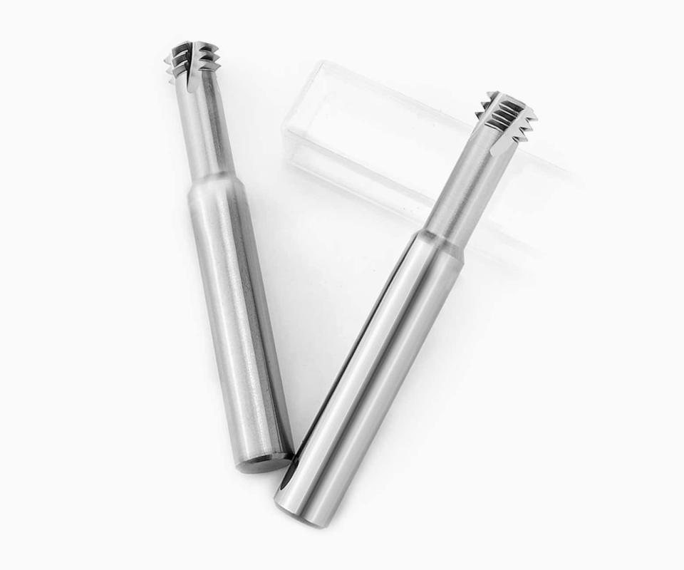 Фреза для резьбы с 3 рядами для алюминия