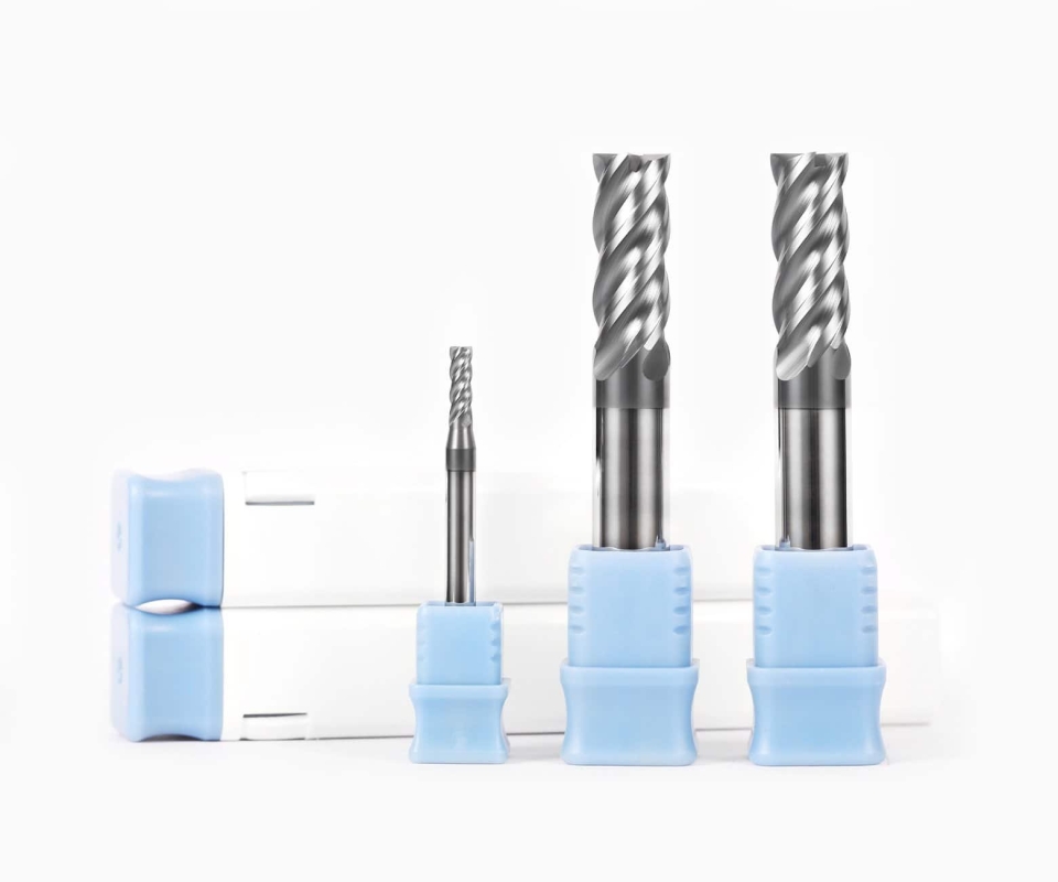 Твердосплавная торцевая фреза с квадратным сечением 4 фланца HRC 70