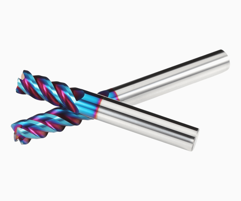 Фреза угловая радиусная концевая HRC 55