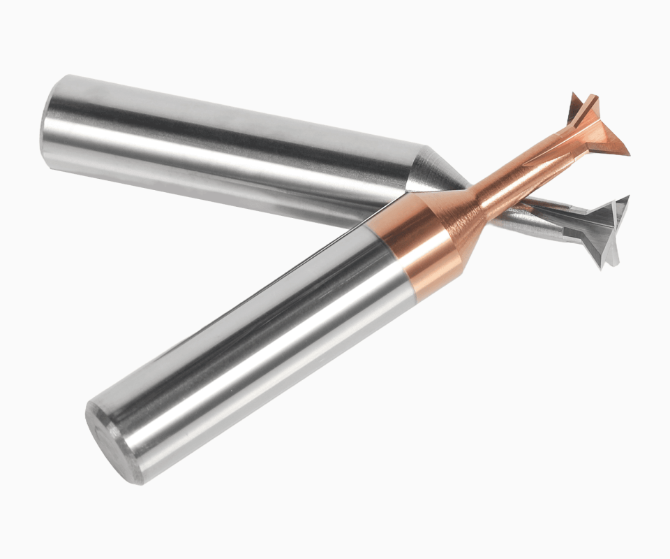 Фреза концевая "Ласточкин хвост" HRC55