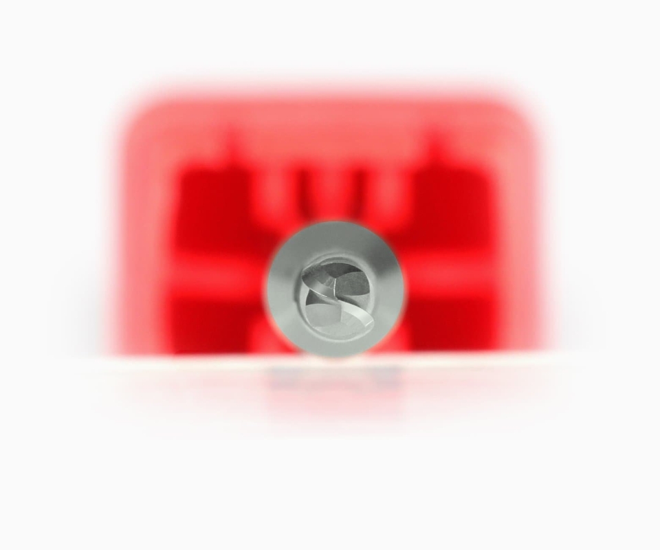 Фреза концевая с длинной шейкой и шаровым наконечником для алюминия HRC55