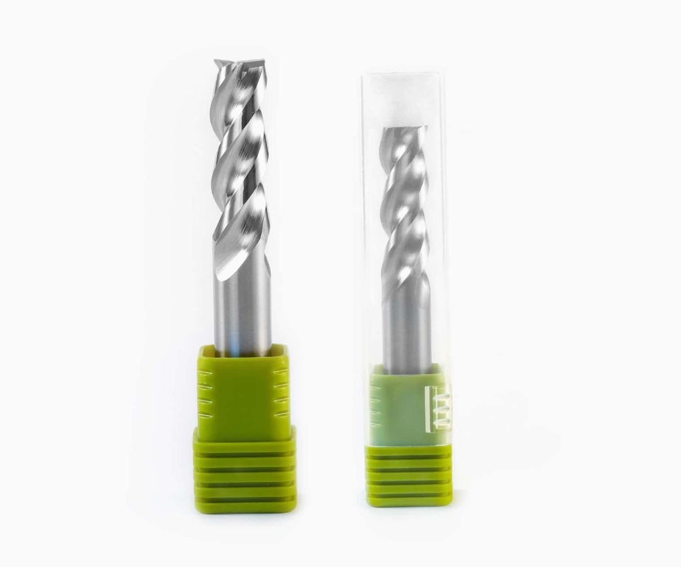 Фреза квадратная концевая с переменной спиралью для аллюминия Серии ST-KK HRC68