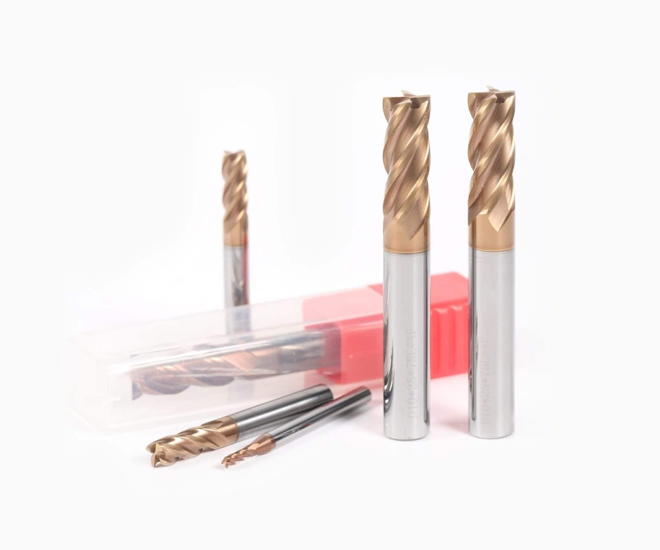 Фреза квадратная концевая фреза 2 зуба HRC55