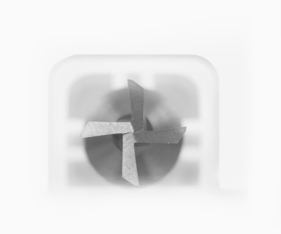 Фреза концевая "Ласточкин хвост" для алюминия HRC55