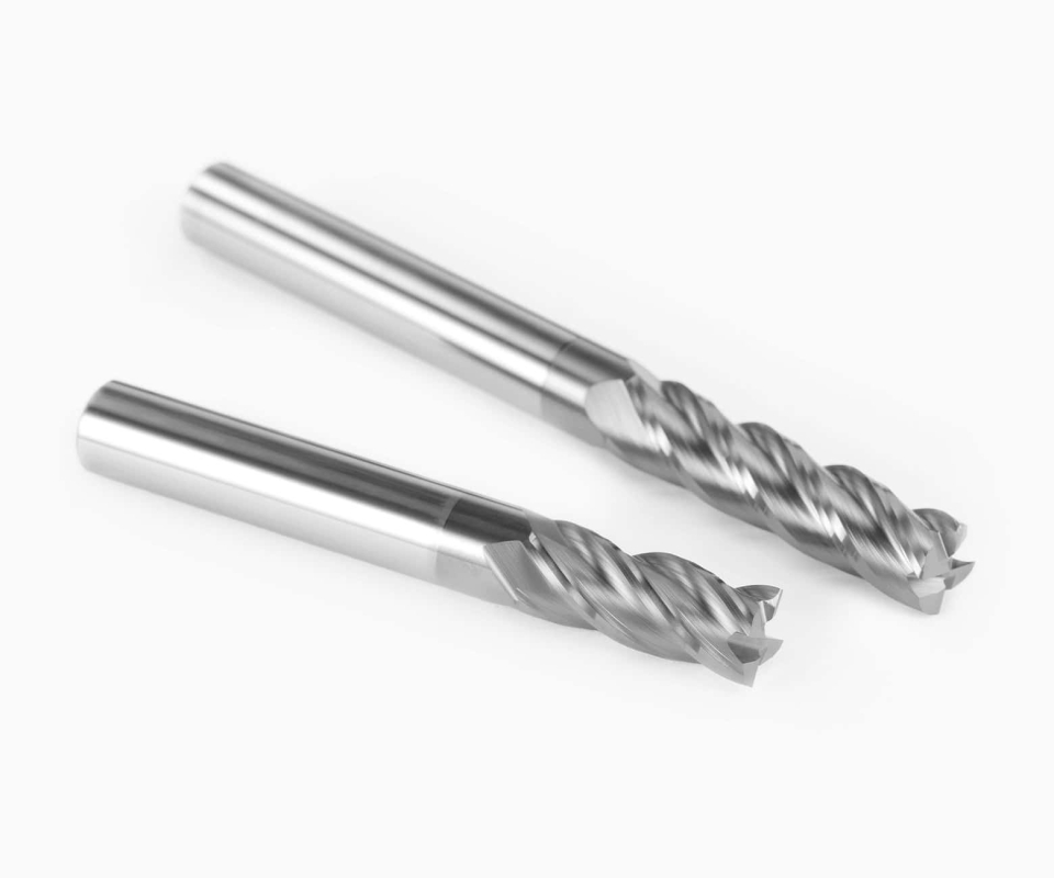 Фреза квадратная концевая 4 зуба HRC45