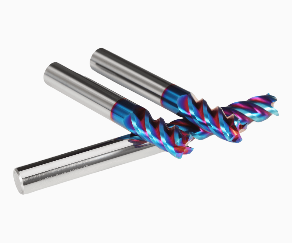 Фреза угловая радиусная концевая HRC 55