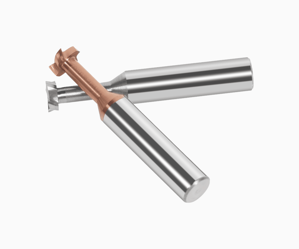 Фреза концевая для Т-образных пазов HRC55