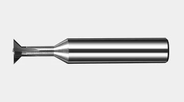 Фреза концевая "Ласточкин хвост" для алюминия HRC55