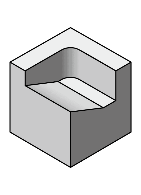 Фреза твердосплавная шаровая концевая HRC70