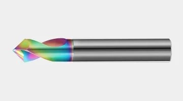Сверло цветное центровочное из карбида для алюминия HRC55