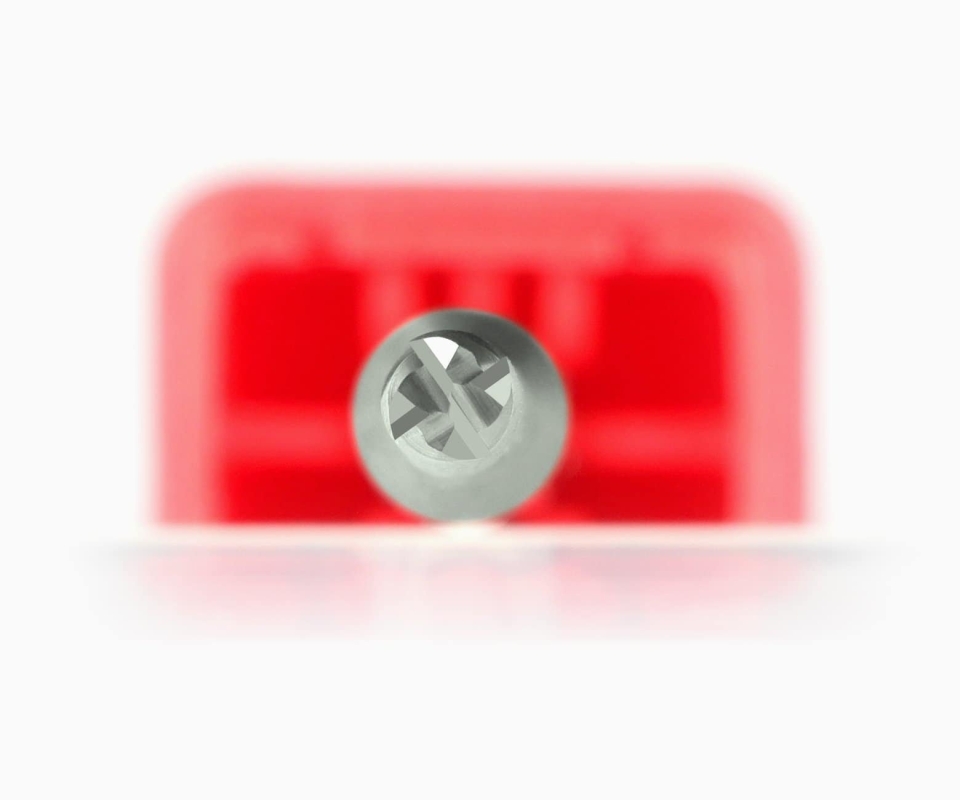 Фреза квадратная концевая с длинной шейкой для алюминия HRC55