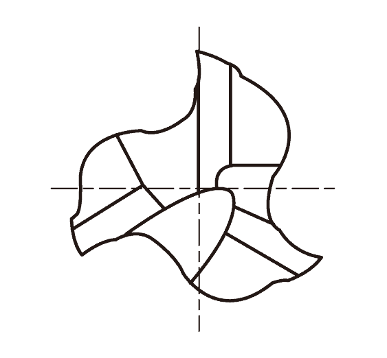 Фреза многопрофильная резьбовая для алюминия