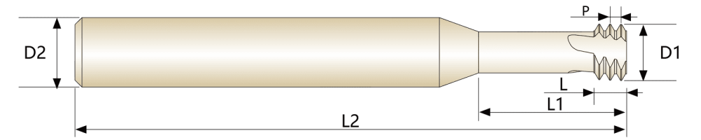 Фреза многопрофильная резьбовая