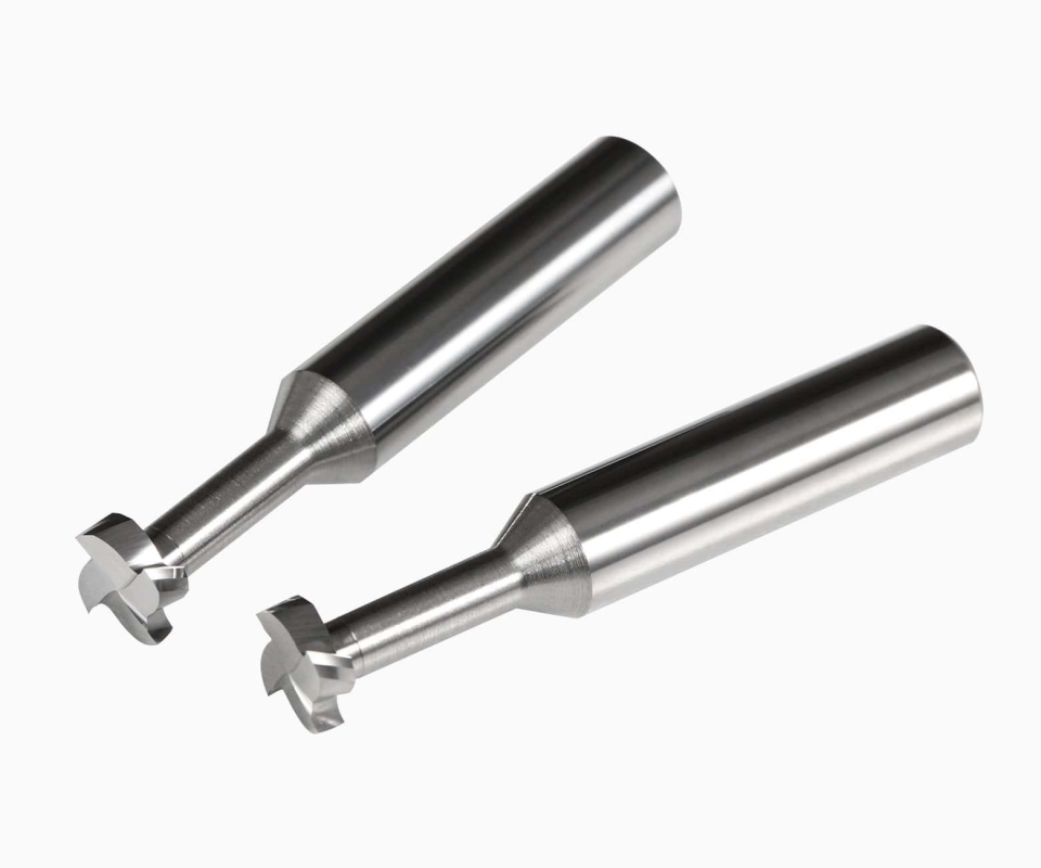 Фреза концевая для Т-образных пазов для аллюминия HRC55