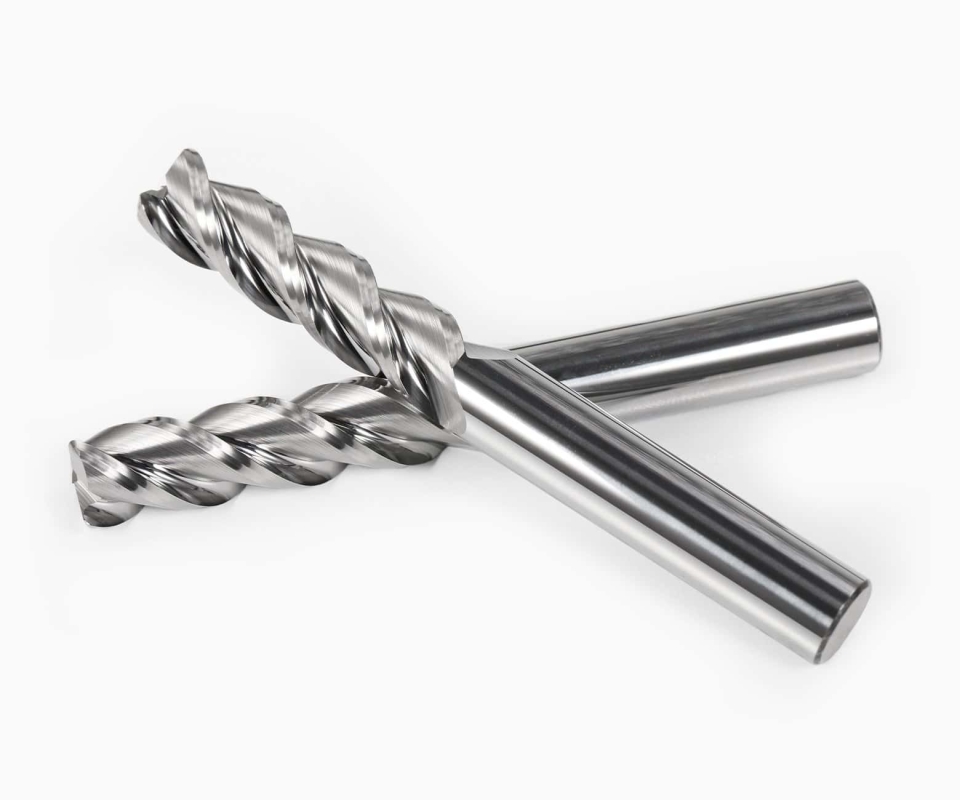 Фреза угловая радиусная концевая для аллюминия HRC55