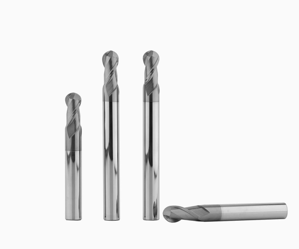 Фреза концевая с шаровым наконечником HRC45