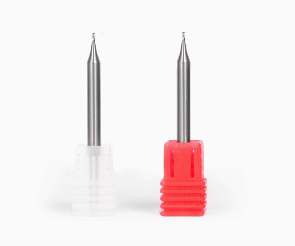 Фреза концевая фреза квадратного сечения микродиаметра для алюминия HRC60