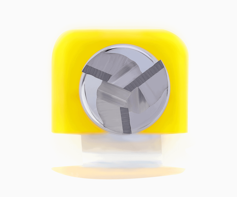 Фреза квадратная концевая HRC55