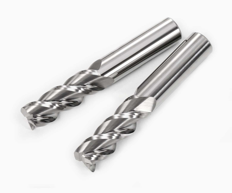 Фреза угловая радиусная концевая для аллюминия HRC55